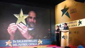 Pep Guardiola, galardonado como el mejor entrenador catalán / FCF