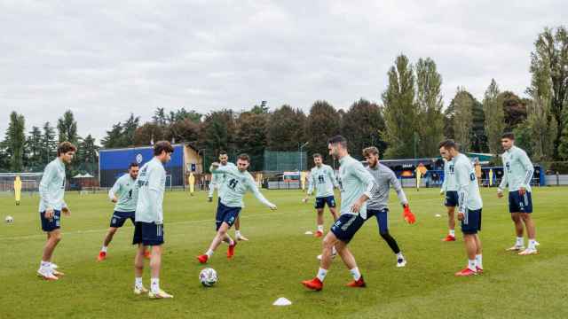 Entrenamiento de la selección española / EFE