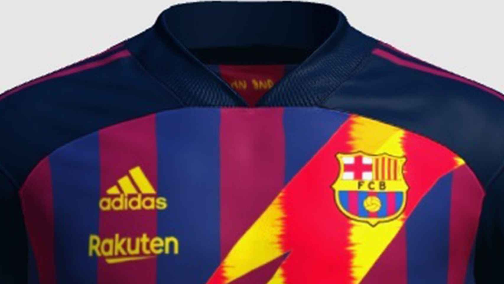 Depresión Perpetuo Formación La extravagante camiseta Adidas que ofrecen al Barça