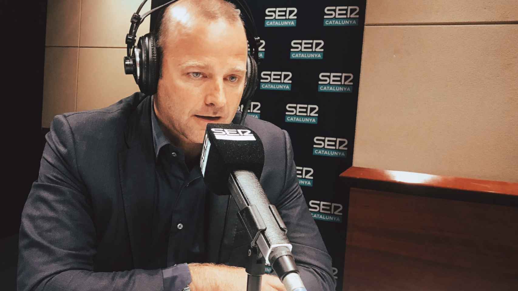 Una foto de Xavier Vilajoana, directivo del Barça / SER