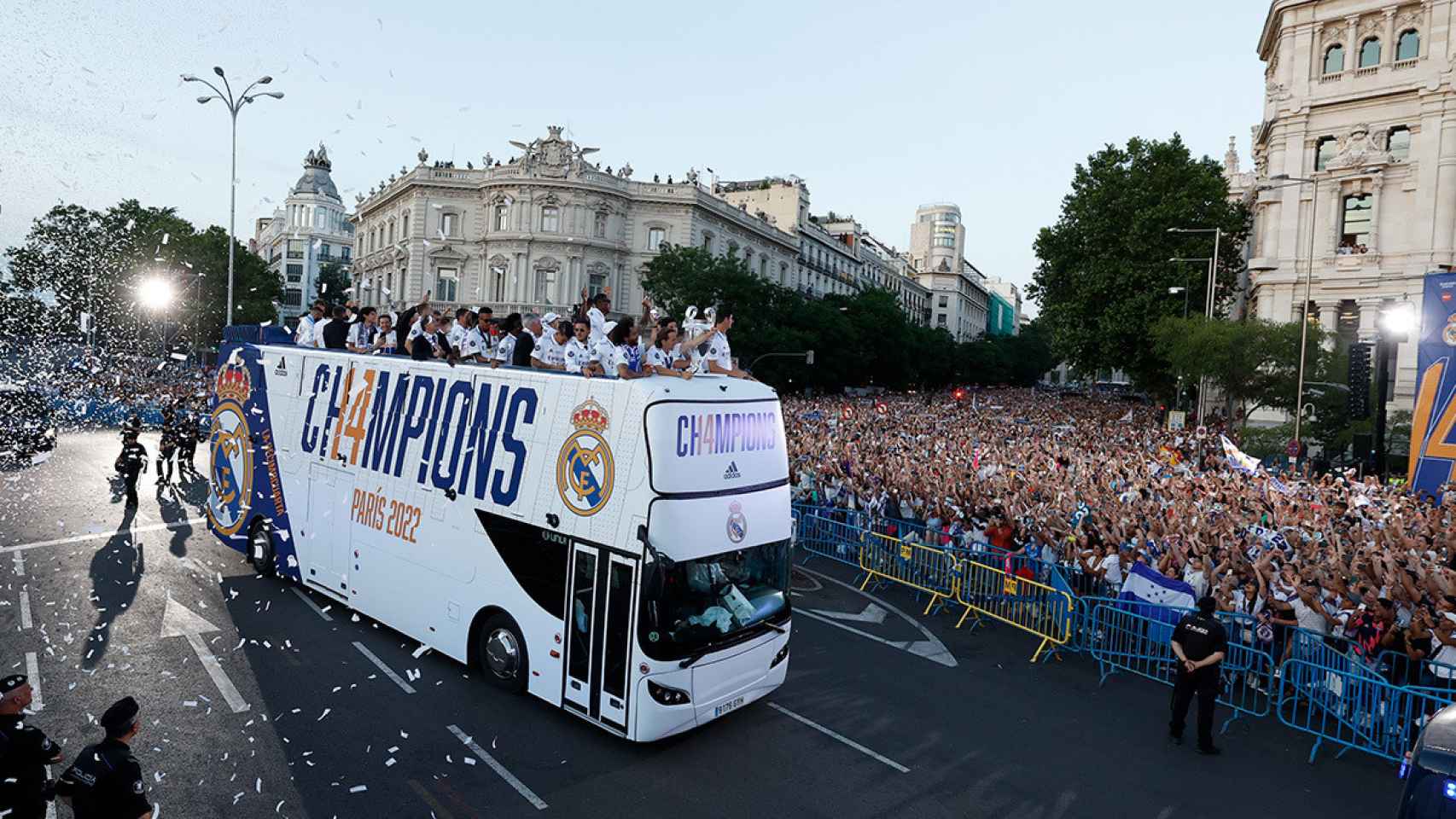 El Real Madrid celebra 14a Champions / Real Madrid