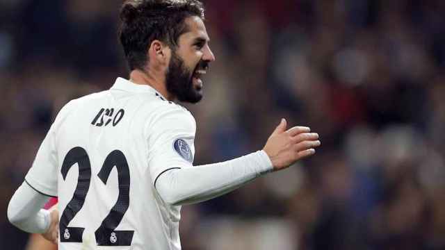 Una foto de Isco Alarcón durante un partido con el Real Madrid / EFE