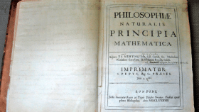 Primera edición del libro 'Principia Mathematica', de Isaac Newton / CG