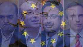 Líderes del independentismo detenidos tras la bandera europea / CG