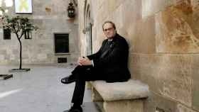El presidente de la Generalitat, Quim Torra, en el Palau de la Generalitat este miércoles / EFE