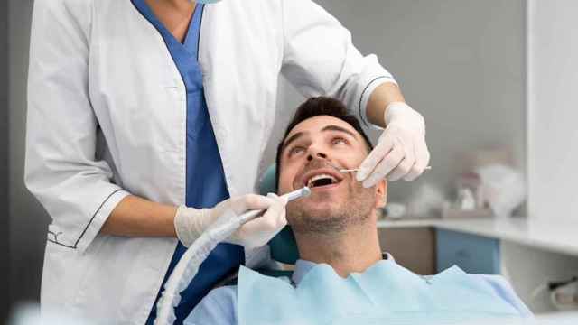 Paciente en la consulta del dentista