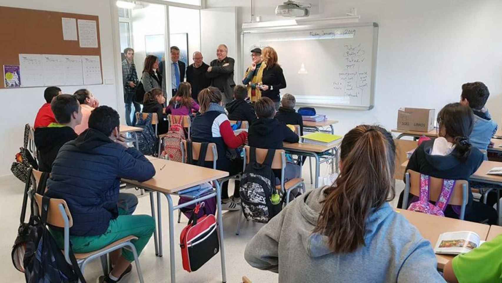 Alumnos de un instituto de Cataluña / EP