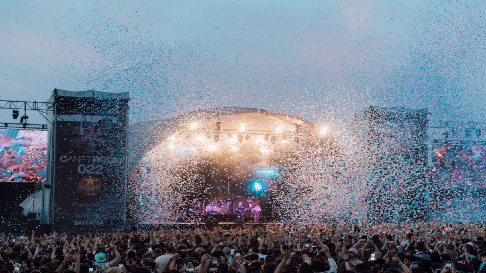 Una imagen del Festival Canet Rock, que ha reunido a 25.000 personas en su 8a edición / TWITTER