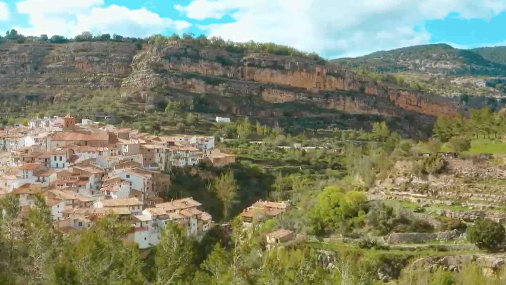 Imagen de una de las zonas del área del Maestrazgo-Els Ports, el parque de la 'Corona de Aragón'