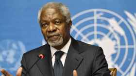 Kofi Annan en una imagen cuando ejercía de secretario general de la ONU / EFE