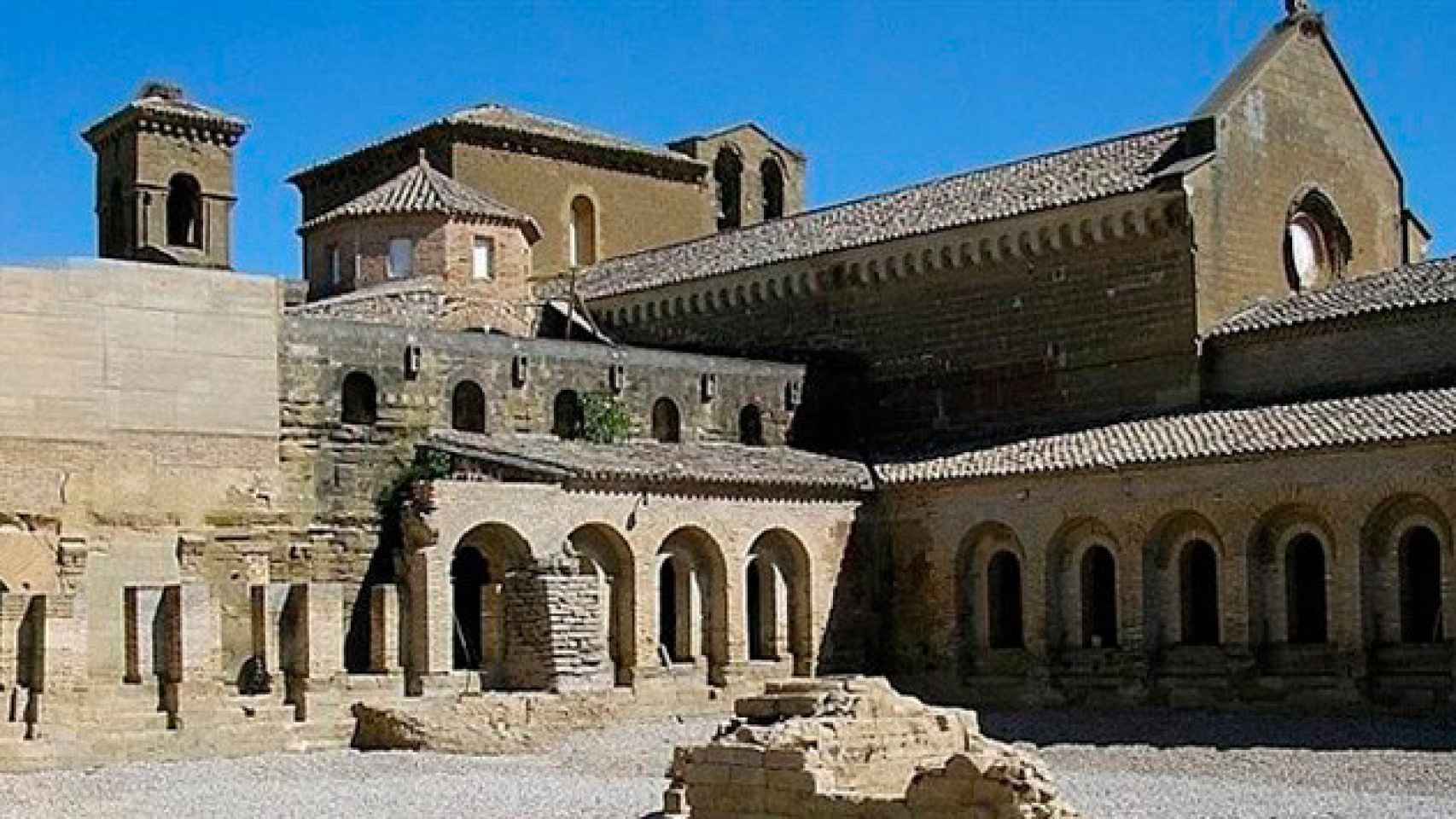 Imagen de archivo del monasterio de Santa María de Sijena (Huesca) / CG