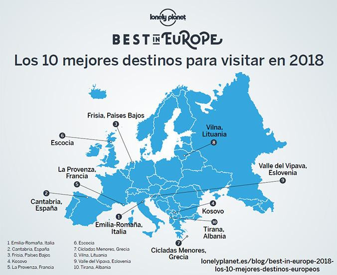Best in Europe 2018 / LONELY PLANET