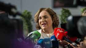 La alcaldesa de Barcelona, Ada Colau, comparece ante periodistas / LORENA SOPÊNA - EUROPA PRESS