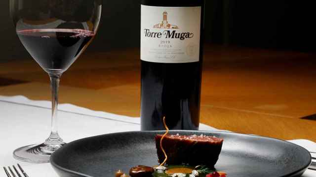 Una botella de vino Torre Muga 2019 / MUGA