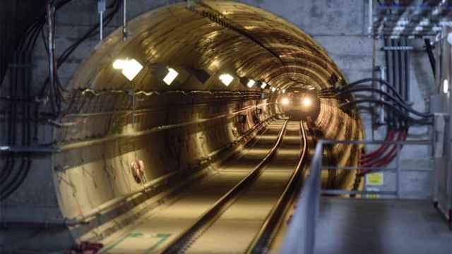Túnel del Metro de Bucarest construido por FCC / EP