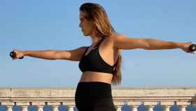 Ona Carbonell ficha como imagen de Nike para su colección de embarazadas / NIKE