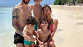 Leo Messi de vacaciones con su familia : INSTAGRAM