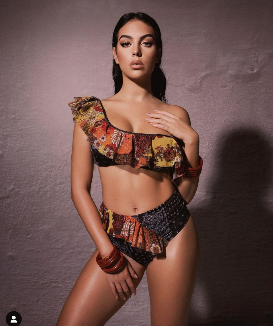 Georgina Rodríguez en bikini