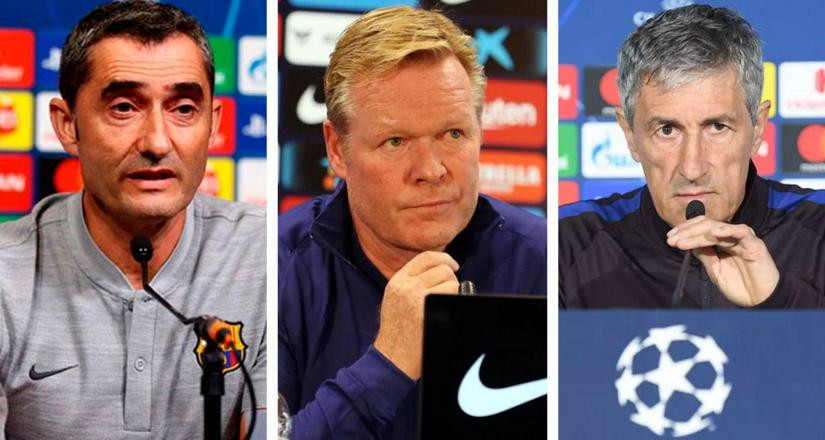 Valverde, Koeman y Setién, el dinero que ha gastado el Barça en entrenadores | REDES