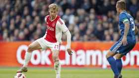 De Jong jugando contra el Feyenoord en la Eredivisie / EFE