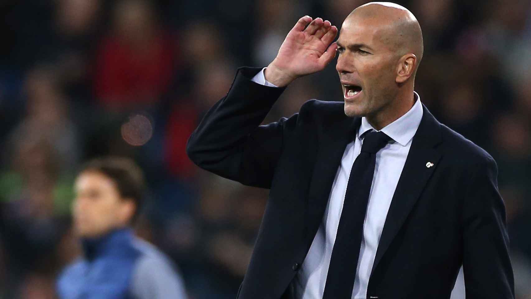Zidane en el partido del Real Madrid contra el Real Betis / EFE