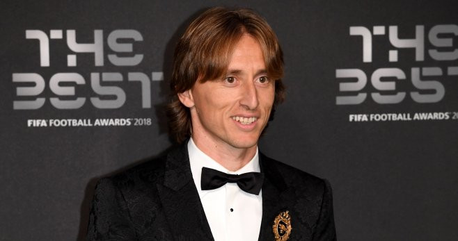 Luka Modric en la gala The Best 2018 / EFE