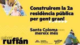 ERC, comprometiéndose a abrir una residencia si Rufián gana en Santa Coloma de Gramenet / TWITTER