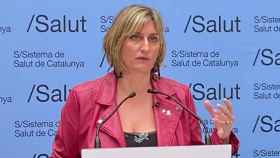 La 'consellera' de Salud, Alba Vergés, detalla en rueda de prensa la situación del Covid-19 en Cataluña / GOVERN