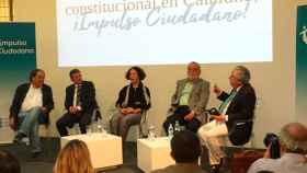 Francesc de Carreras, José Domingo, Ana Palacio y Fernando Savater, ponentes del acto presentado por el periodista Miguel Ángel Aguilar