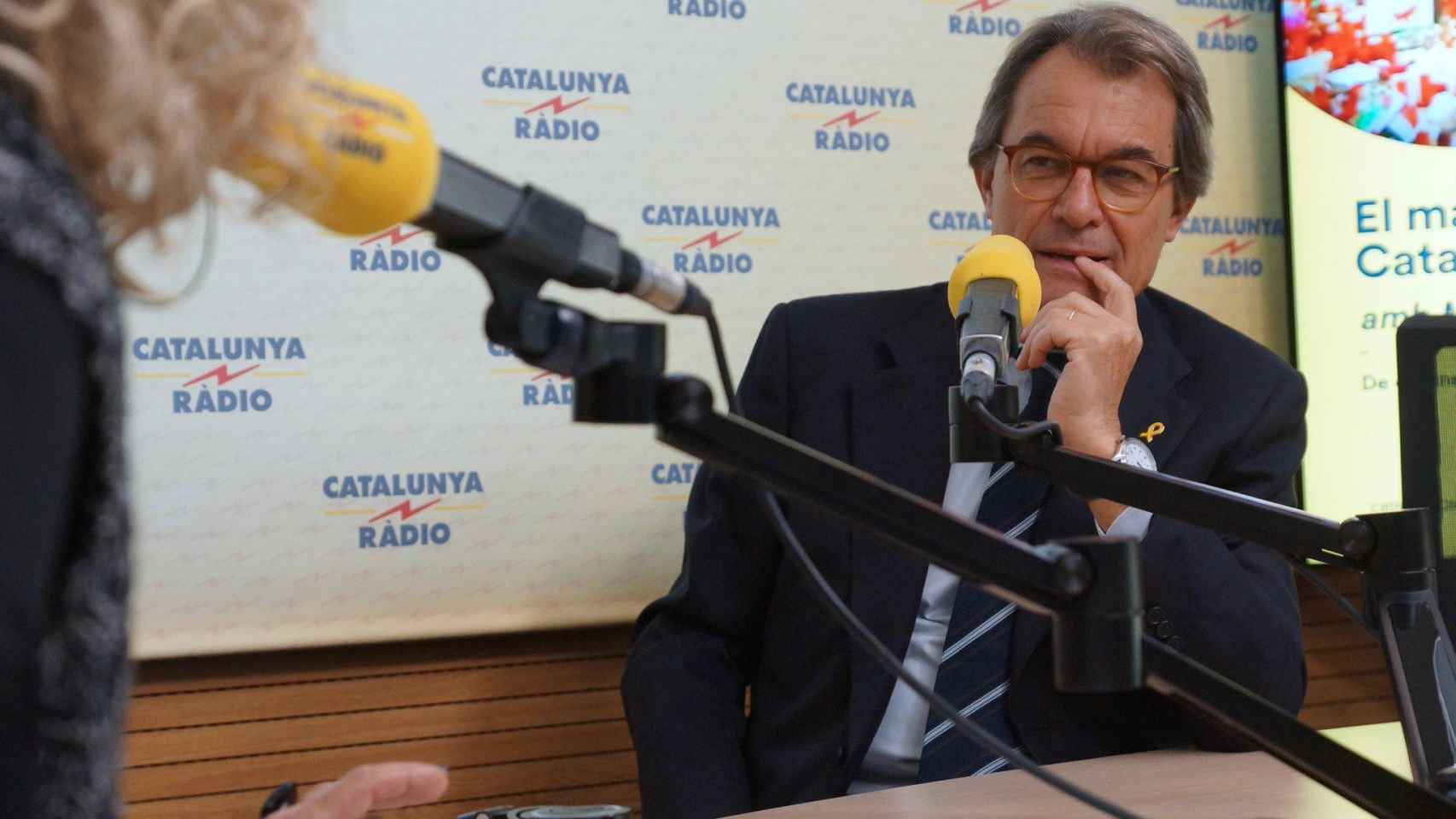 Artur Mas, entrevistado en Catalunya Ràdio / @maticatradio