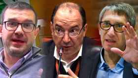 Jaume Clotet, Vicent Sanchis y Agustí Colomines, ideólogos del independentismo amnistiados del artículo 155 / CG
