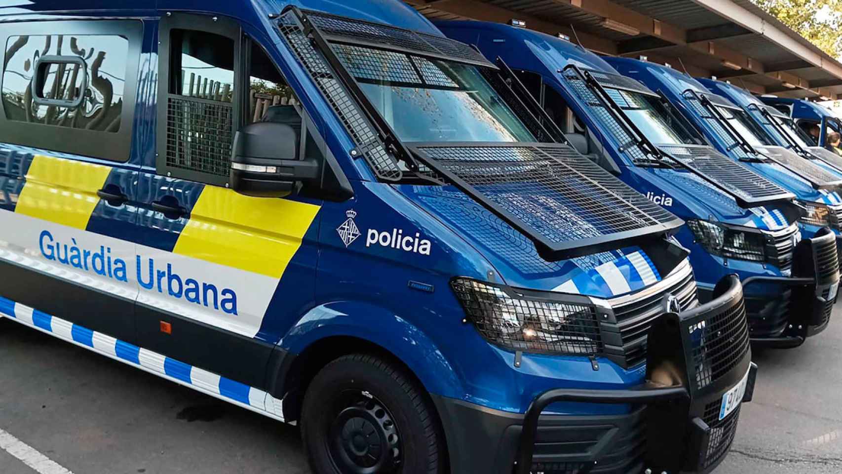 Imagen de una nueva de las furgonetas de la Guardia Urbana de Barcelona / Cedida