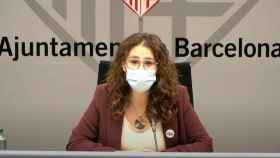La concejala de Feminisimos y LGTBI, Laura Pérez, en una rueda de prensa / EP