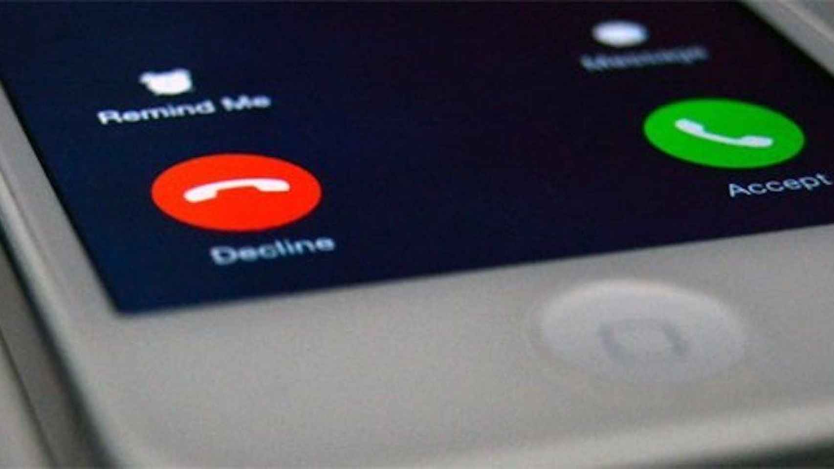 Una foto ilustrativa de una llamada de teléfono fraudulenta por la Oficina de Seguridad del Internauta que alerta a los usuarios