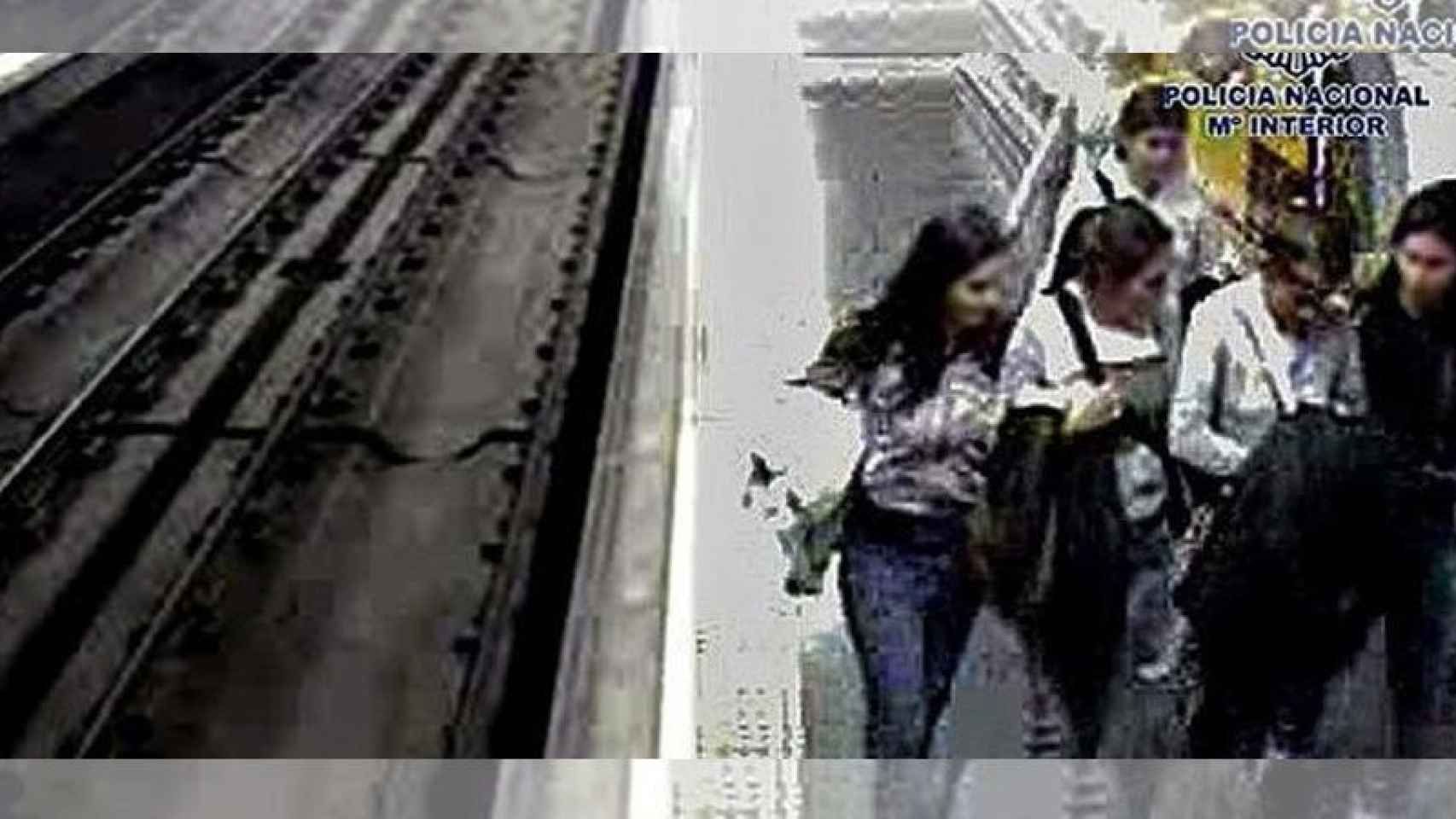 Un grupo de carteristas pilladas en el metro por las cámaras de seguridad