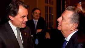 Artur Mas y Javier Godó en una fotografía de archivo.