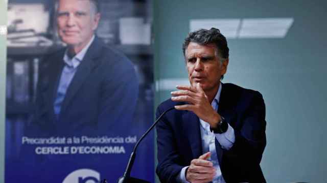 Jaume Guardiola presenta su candidatura a la presidencia del Círculo de Economía / EFE
