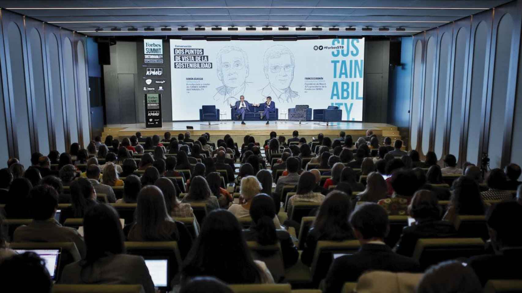 Una edición anterior del Forbes Sustainability Summit celebrada en Madrid / FORBES