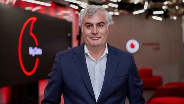 Daniel Jiménez, director general de Vodafone Business, que ve en los fondos europeos una herramienta para luchar contrra la brecha digital / VODAFONE