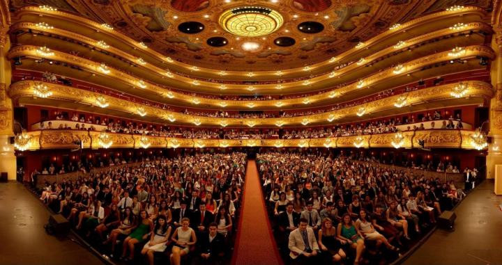 Patio de butacas del Gran Teatro del Liceu antes de la pandemia de coronavirus / ASPASIOS BLOG