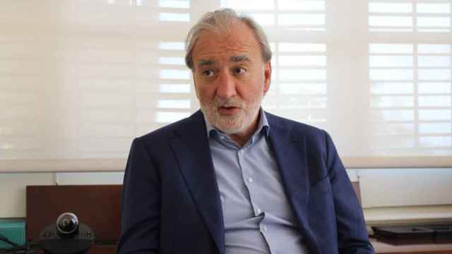 José María Beneyto, durante la entrevista con Crónica Global / JUAN PABLO SANZ - UAO CEU