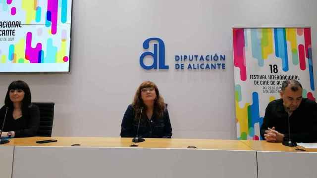 Isabel Coixet, durante la rueda de prensa previa al Festival de Cine de Alicante / EP
