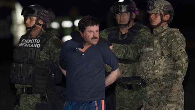 Imagen de archivo del arresto de 'El Chapo' Guzmán / CG