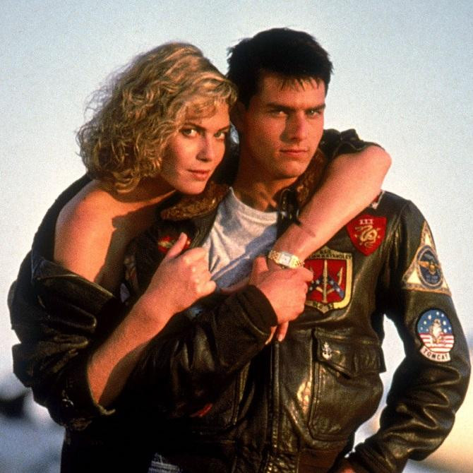 Tom Cruise y Kelly McGillis en Top Gun / PARAMOUNT PICTURES