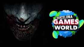 Zombi de 'Resident Evil 2' y logotipo de Barcelona Games World / CAPCOM - BGW