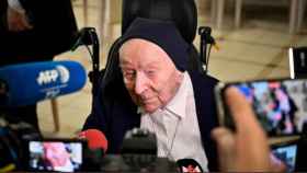 La monja Lucile Randon, la mujer más longeva de Europa / TWITTER