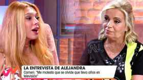 Alejandra Rubio y Carmen Borrego en 'Viva la vida' / MEDIASET