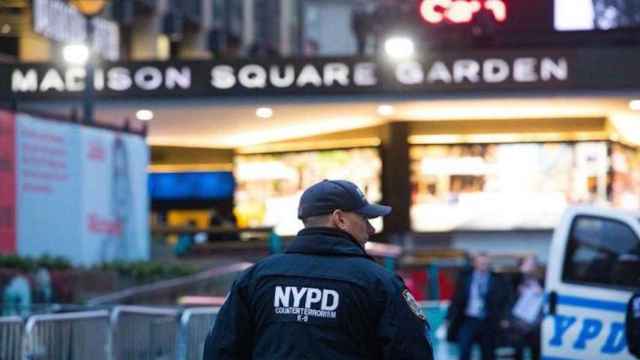 Una foto de archivo de un policía de Nueva York