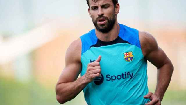 Gerard Piqué, musculado, estaría condicionado por el nuevo sistema táctico de Xavi / FCB