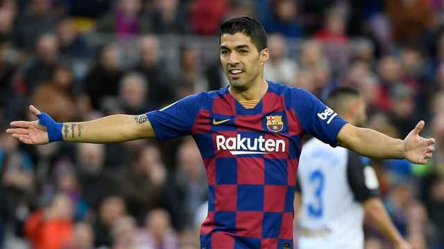 Luis Suárez, en un partido con el Barça | FCB